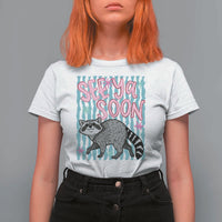 See Ya Soon Raccoon T Shirt For Women Funny Last Day of School