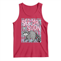 See Ya Soon Raccoon Tank Top Funny Last Day of School