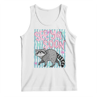 See Ya Soon Raccoon Tank Top Funny Last Day of School