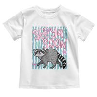 See Ya Soon Raccoon Toddler T Shirt Funny Last Day of School