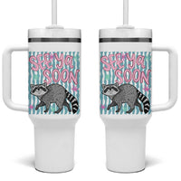 See Ya Soon Raccoon Tumbler With Handle Funny Last Day of School