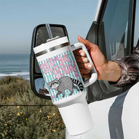 See Ya Soon Raccoon Tumbler With Handle Funny Last Day of School