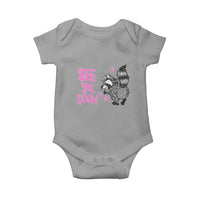 See Ya Soon Raccoon Baby Onesie Funny Last Day Of School