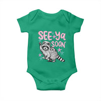 Funny Raccoon Graduation Baby Onesie Senior Grad 2026 See Ya Soon