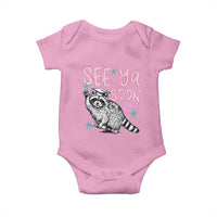 Funny Raccoon Graduation Baby Onesie Senior Grad 2026 See Ya Soon
