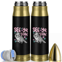 Funny Raccoon Graduation Bullet Tumbler Senior Grad 2026 See Ya Soon