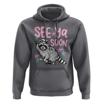 Funny Raccoon Graduation Hoodie Senior Grad 2026 See Ya Soon