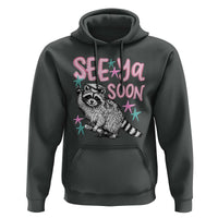 Funny Raccoon Graduation Hoodie Senior Grad 2026 See Ya Soon