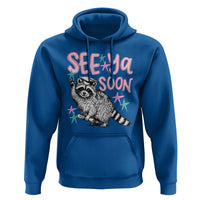 Funny Raccoon Graduation Hoodie Senior Grad 2026 See Ya Soon