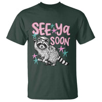 Funny Raccoon Graduation T Shirt Senior Grad 2026 See Ya Soon