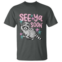Funny Raccoon Graduation T Shirt Senior Grad 2026 See Ya Soon