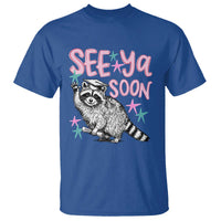 Funny Raccoon Graduation T Shirt Senior Grad 2026 See Ya Soon