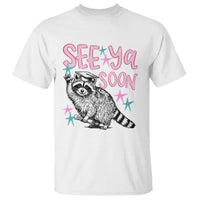 Funny Raccoon Graduation T Shirt Senior Grad 2026 See Ya Soon