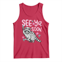 Funny Raccoon Graduation Tank Top Senior Grad 2026 See Ya Soon