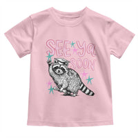Funny Raccoon Graduation Toddler T Shirt Senior Grad 2026 See Ya Soon
