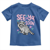 Funny Raccoon Graduation Toddler T Shirt Senior Grad 2026 See Ya Soon