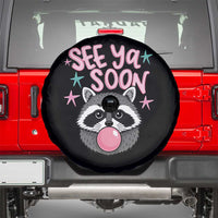 See Ya Soon Spare Tire Cover Funny Raccoon Summer Last Day Of School