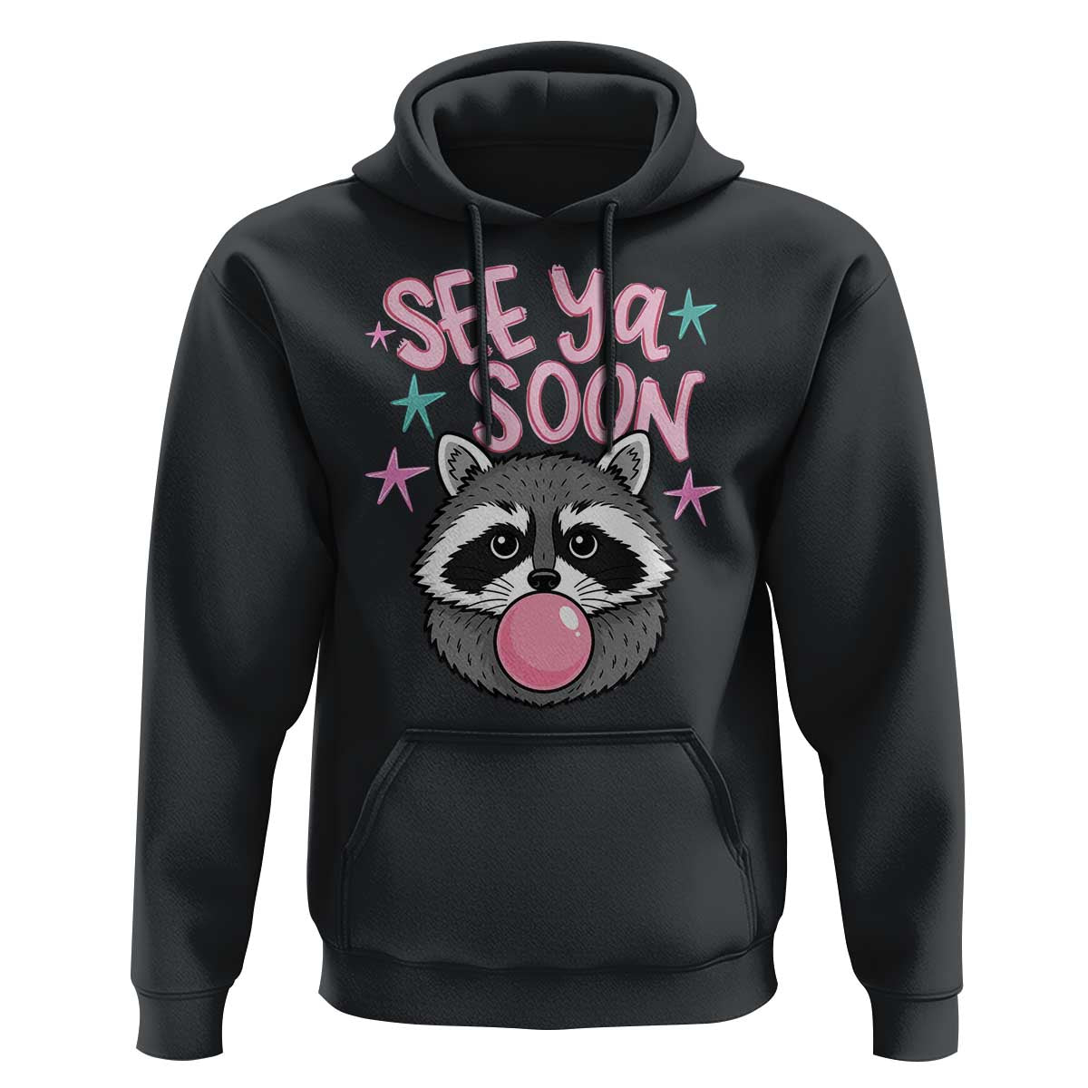 See Ya Soon Hoodie Funny Raccoon Summer Last Day Of School