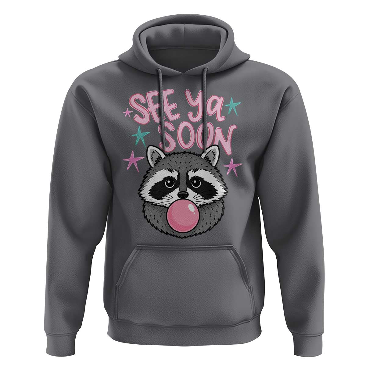 See Ya Soon Hoodie Funny Raccoon Summer Last Day Of School