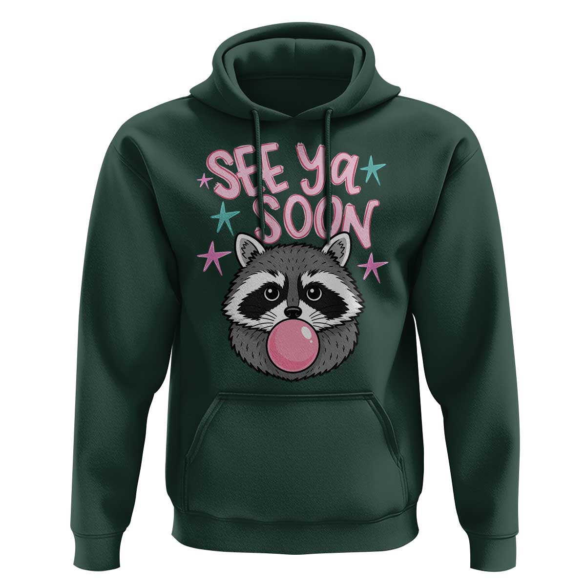 See Ya Soon Hoodie Funny Raccoon Summer Last Day Of School