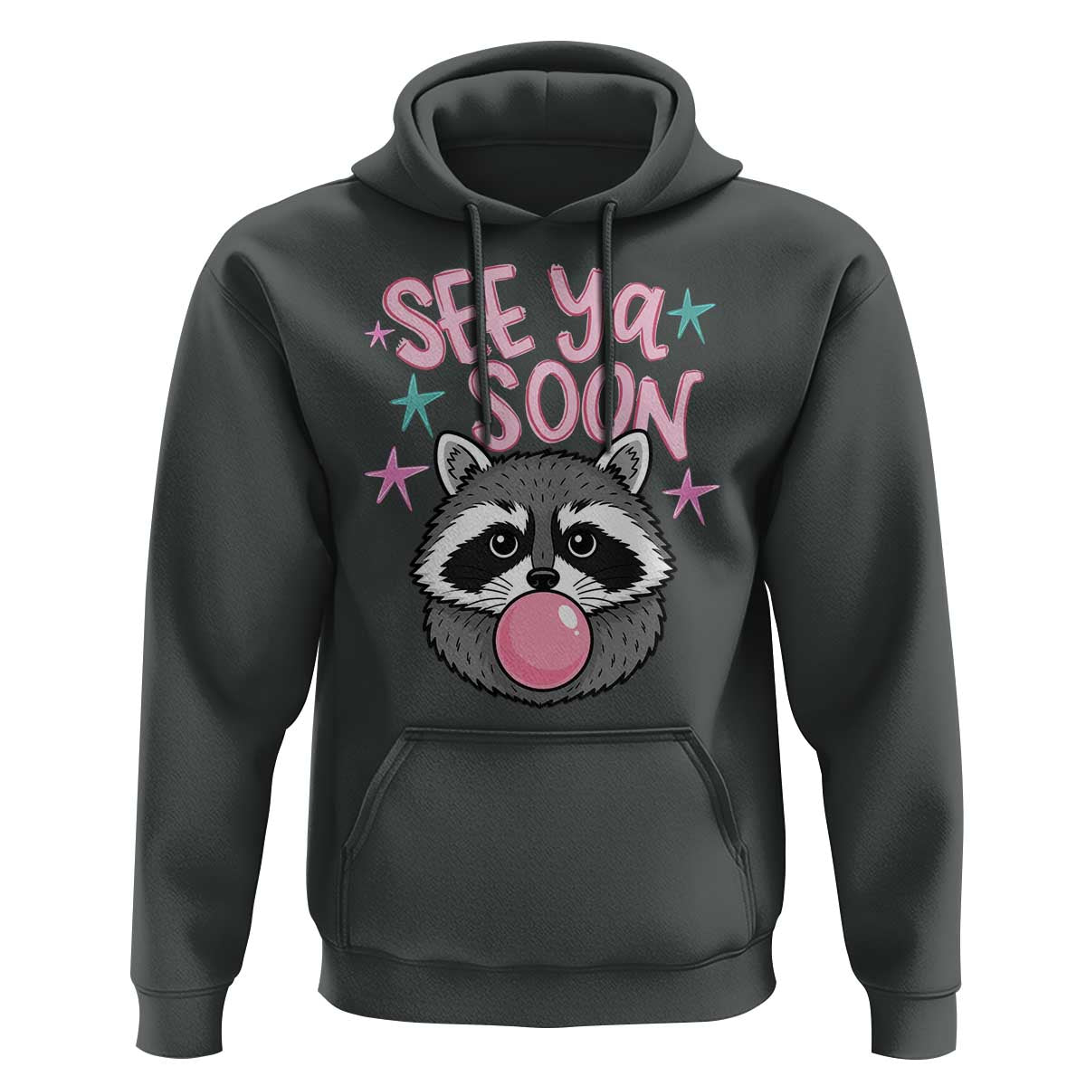 See Ya Soon Hoodie Funny Raccoon Summer Last Day Of School