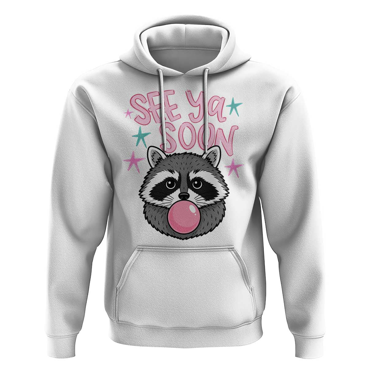 See Ya Soon Hoodie Funny Raccoon Summer Last Day Of School
