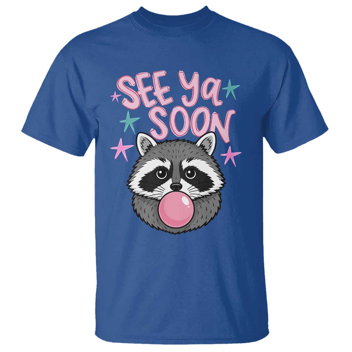 See Ya Soon T Shirt Funny Raccoon Summer Last Day Of School