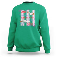 Striped One School Year Later Sweatshirt Funny Goose Teacher Summer