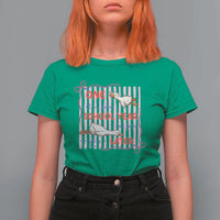 Striped One School Year Later T Shirt For Women Funny Goose Teacher Summer