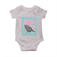 Striped Funny See Ya Soon Racoon Baby Onesie Last Day Of School Teacher