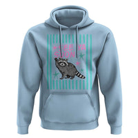 Striped Funny See Ya Soon Racoon Hoodie Last Day Of School Teacher