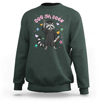 See Ya Soon Raccoon Sweatshirt Funny Raccoon Graduation 2026