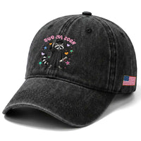 See Ya Soon Raccoon Washed Cotton Baseball Cap Funny Raccoon Graduation 2026