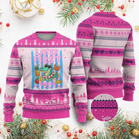 Later First Grader School's Out For Summer Ugly Christmas Sweater Last Day Of School Later Gator Alligator