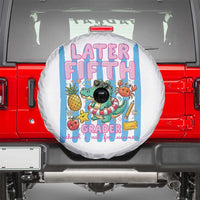 Later Fifth Grader School's Out For Summer Spare Tire Cover Last Day Of School Later Gator Alligator