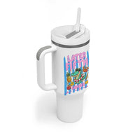 Later Fifth Grader School's Out For Summer Tumbler With Handle Last Day Of School Later Gator Alligator