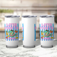 Later Fourth Grader School's Out For Summer Tumbler Cup Last Day Of School Later Gator Alligator