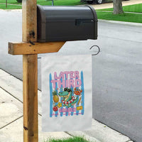 Later Third Grader School's Out For Summer Garden Flag Last Day Of School Later Gator Alligator