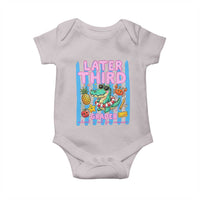 Later Third Grader School's Out For Summer Baby Onesie Last Day Of School Later Gator Alligator