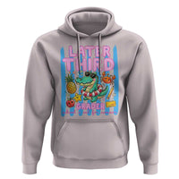 Later Third Grader School's Out For Summer Hoodie Last Day Of School Later Gator Alligator