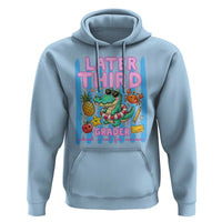 Later Third Grader School's Out For Summer Hoodie Last Day Of School Later Gator Alligator