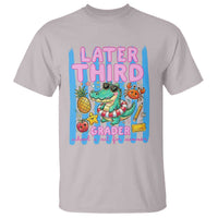Later Third Grader School's Out For Summer T Shirt Last Day Of School Later Gator Alligator