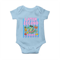Later Second Grader School's Out For Summer Baby Onesie Last Day Of School Later Gator Alligator