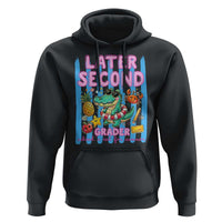 Later Second Grader School's Out For Summer Hoodie Last Day Of School Later Gator Alligator