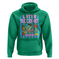 Later Second Grader School's Out For Summer Hoodie Last Day Of School Later Gator Alligator