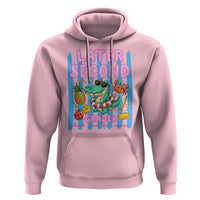 Later Second Grader School's Out For Summer Hoodie Last Day Of School Later Gator Alligator