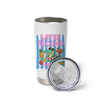 Later Second Grader School's Out For Summer Tumbler Cup Last Day Of School Later Gator Alligator