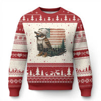 Bird Nerd Ugly Christmas Sweater Funny Bird Watching Patriotic American Flag - Wonder Print Shop