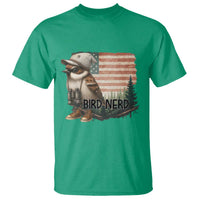 Bird Nerd T Shirt Funny Bird Watching Patriotic American Flag - Wonder Print Shop