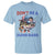 Dont Be A Dumb Bass T Shirt Funny Patriotic Bass Fishing USA Flag Lover - Wonder Print Shop